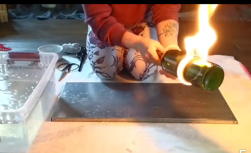 DIY: Cut a Glass Bottle with String & Fire. AND What You Can Make with Them!